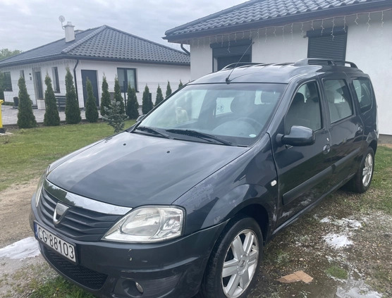 Dacia Logan cena 2500 przebieg: 333243, rok produkcji 2010 z Grudziądz małe 79